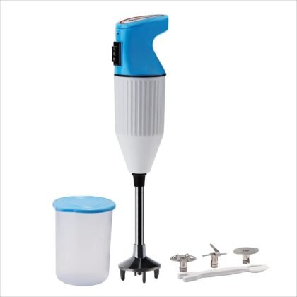 200 Watts Portable Multy Purpose Hand Blender Smarty (White - Blue)